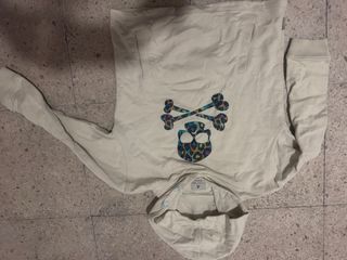 Sudadera Scalpers niña calavera multicolor