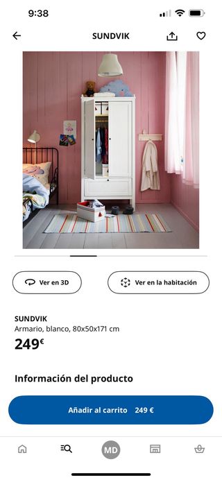 Armario Blanco Sundvik Ikea