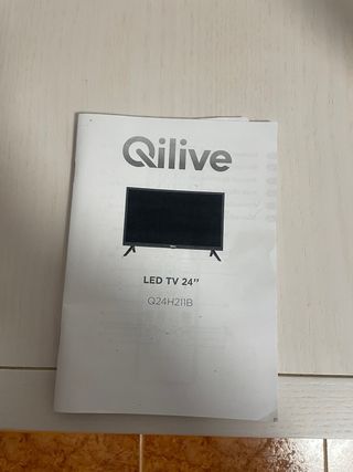 Televisión Qilive LED 24'', me costo 160€
