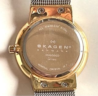 Reloj Skagen Mujer Dorado y Plateado