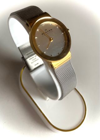 Reloj Skagen Mujer Dorado y Plateado