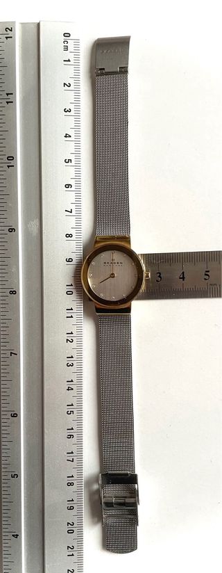 Reloj Skagen Mujer Dorado y Plateado