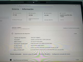 HP Elitebook 6 G1i 14 Intel Ultra7 32GB RAM