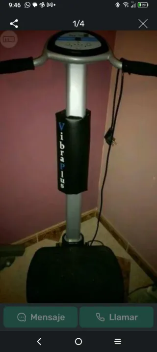 Plataforma vibratoria Vibraplus