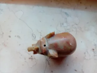 Porta incensi elefantino in pietra