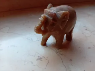 Porta incensi elefantino in pietra