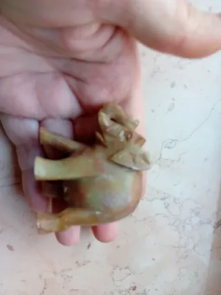 Porta incensi elefantino in pietra