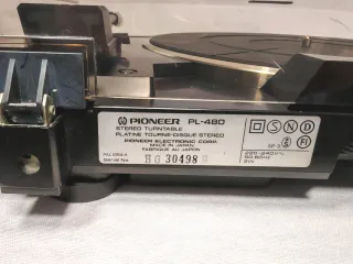 Giradischi Pioneer PL-480 Nero