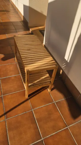 Banco Zapatero Ikea Molger Madera