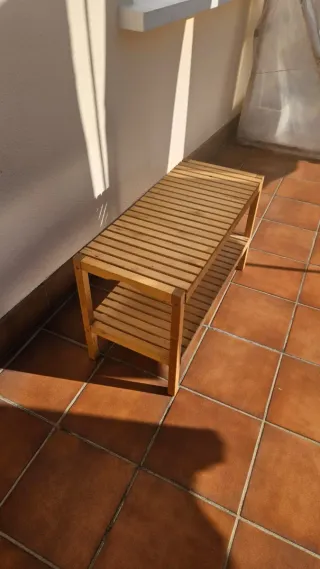 Banco Zapatero Ikea Molger Madera