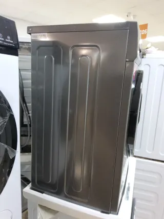 Lavadora Kroms 8Kg Gris