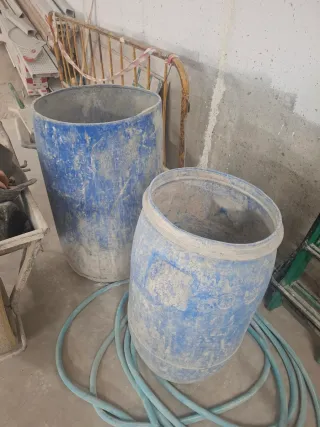 Bidones de plástico para agua