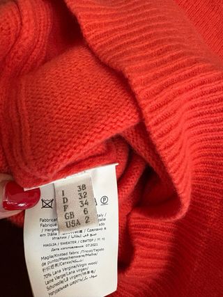 Completo Alberta Ferretti in cashmere