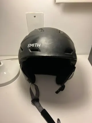 Casco de esquí Smith negro