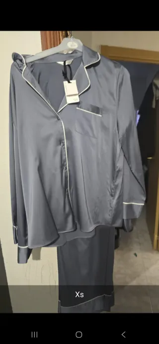 Pijama Sastén Gris Talla XS