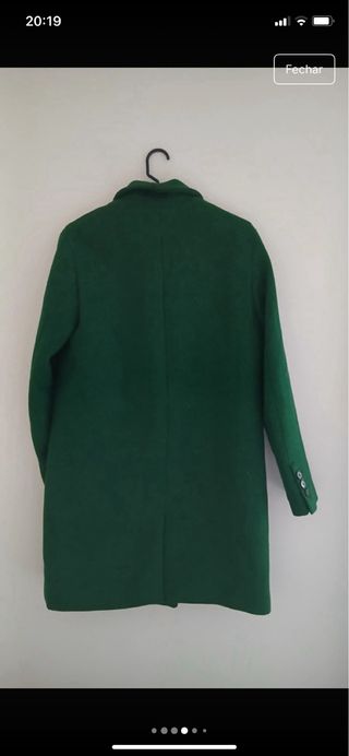 Casaco Zara Verde Esmeralda XS