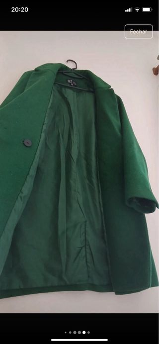 Casaco Zara Verde Esmeralda XS