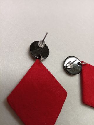 Pendientes bordados Twin Peaks