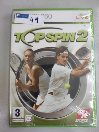 Top Spin 2 Xbox 360
