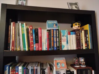 Librería Ikea Madera Negra/Marrón