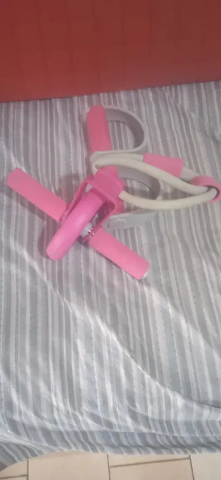 Attrezzo Fitness Gambe Cosce Rosa