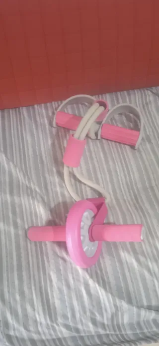 Attrezzo Fitness Gambe Cosce Rosa