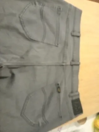 Pantalón vaquero Lee gris talla XXL