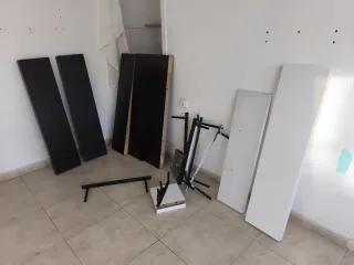 Estanterías Lack Ikea Negras y Blancas