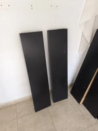 Estanterías Lack Ikea Negras y Blancas