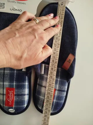 Pantofole Liabel Uomo Blu 43/44