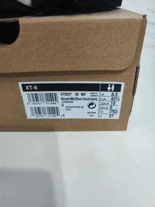 Salomon XT-6 Talla 42 2/3