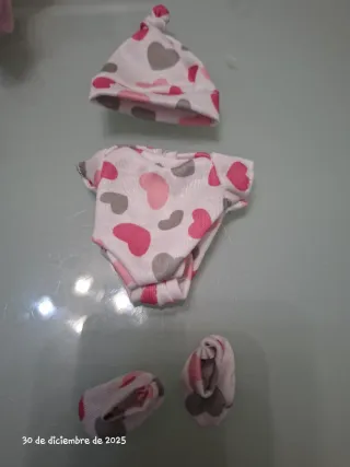 Conjunto ropa muñeca 7 cm