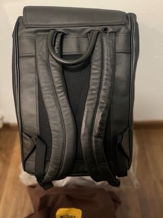 Mochila Wizpak Piel Negra Nueva. Articulo de lujo