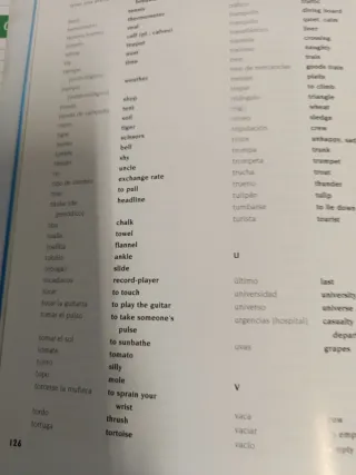 Diccionario de inglés para principiantes