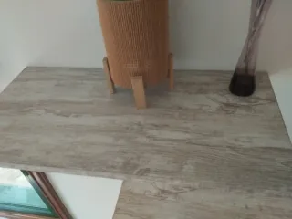 Estanterías madera y metal