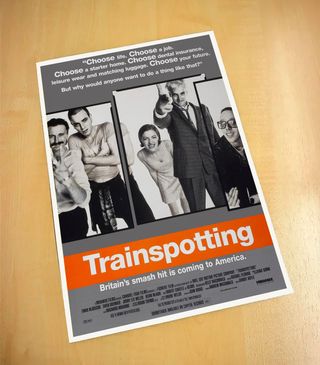 Póster de cine TRAINSPOTTING