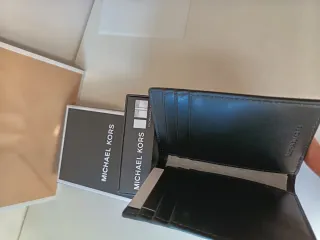 Cartera Michael Kors Plegable Azul