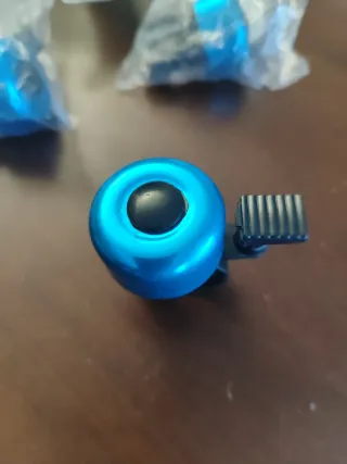 Timbre Bicicleta Azul Nuevo a estrenar