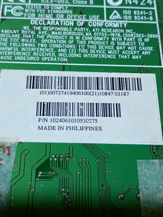 SCHEDA VIDEO ATI 3D RAGE 2C PCI