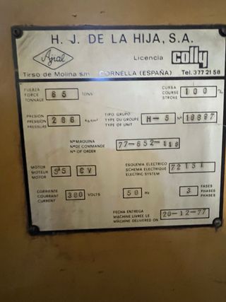 Plegadora hidráulica y cizalla mecánica