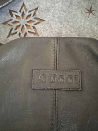 Borsa Gucci vera pelle nera