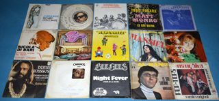 Discos vinilo. Singles. Varios.