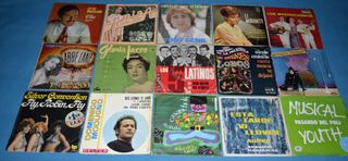 Discos vinilo. Singles. Varios.