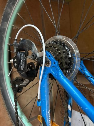 Bicicleta Scott Azul Montaña