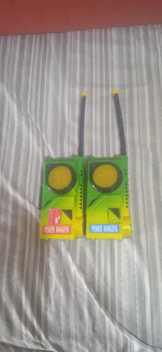 Coppia Walkie Talkie Power Rangers