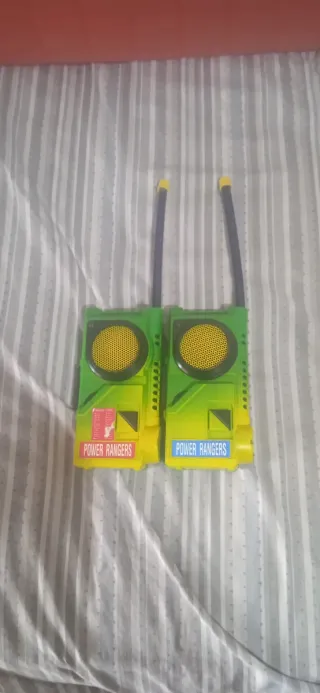 Coppia Walkie Talkie Power Rangers