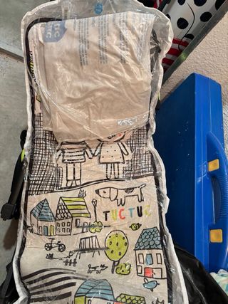 Silla de paseo tuc tuc con accesorios