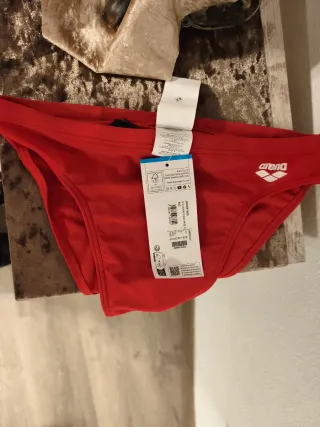 Bañador Arena Hombre Rojo