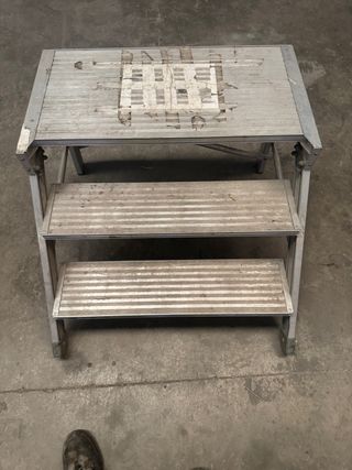 Escalera para camper aluminio