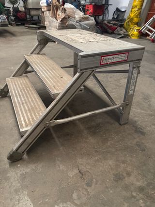 Escalera para camper aluminio